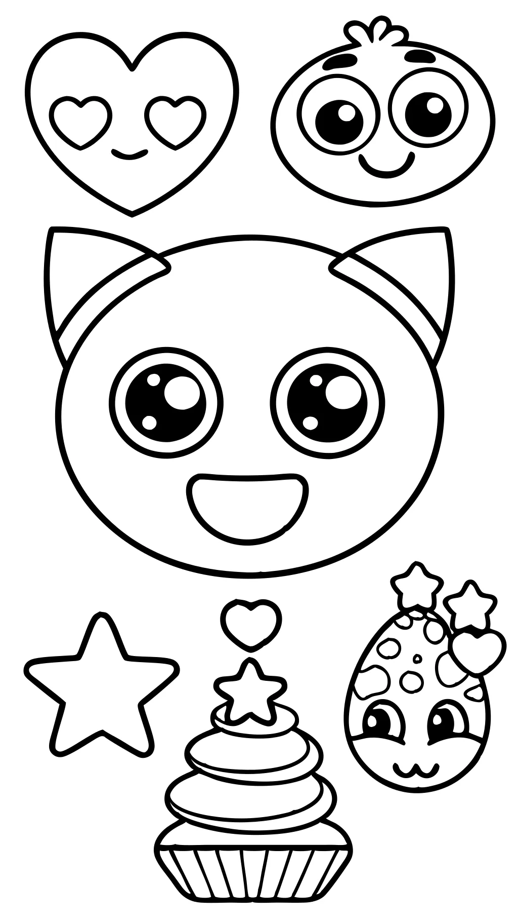 printable coloring pages emoji